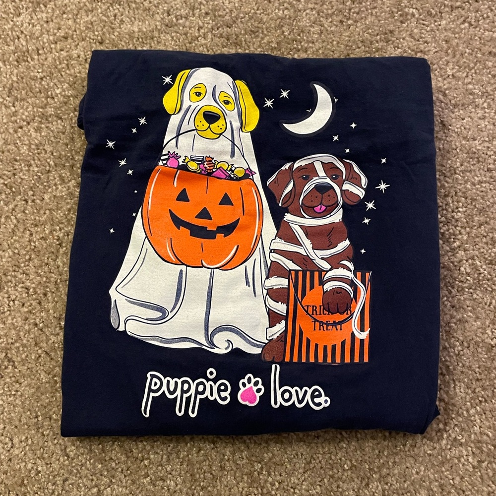 Puppy love halloween longsleeve